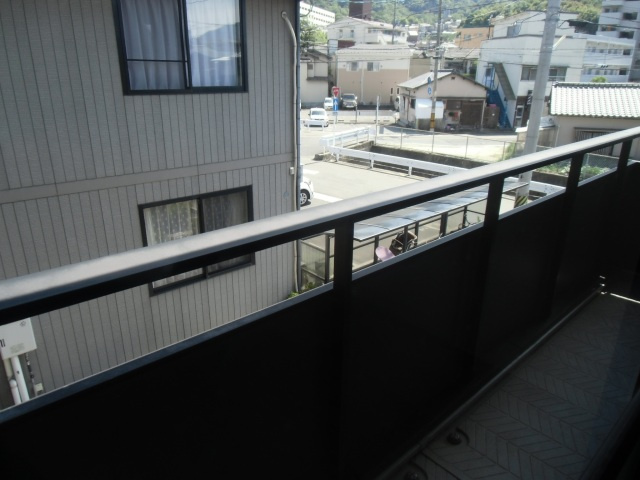 グレイス戸坂　B棟のバルコニー|バルコニー付きです