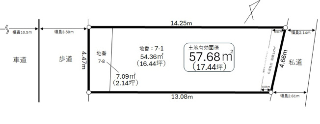 【土地図】 | 須磨区養老町3丁目_売土地
