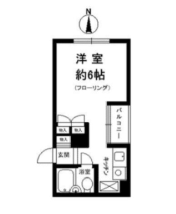 西舞子メゾンの間取り