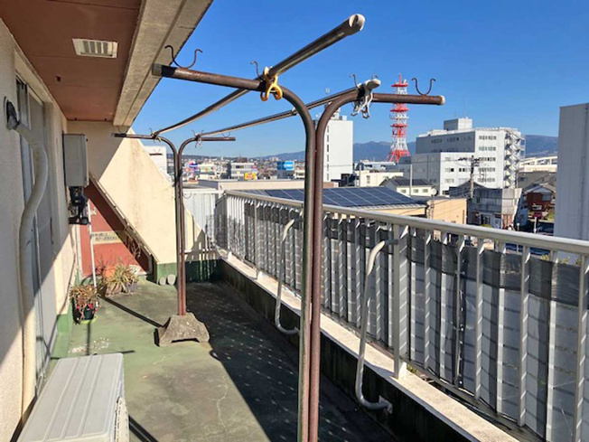 【バルコニー】 | ヴィラクリスタル 中古マンション EM05501 | ヴィラクリスタル　バルコニー