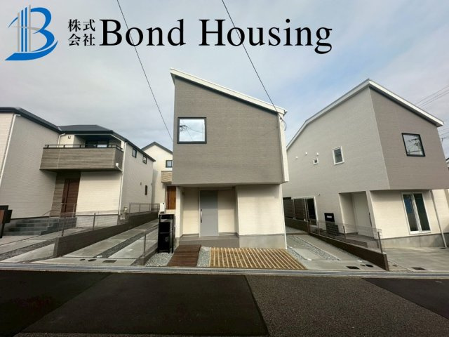 「マリンホーム施工」「乾太くん」学が丘 全6棟4号棟の外観