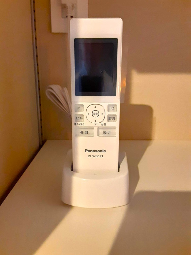 芝樋ノ爪1丁目戸建のセキュリティ|モニター付きインターホン子機