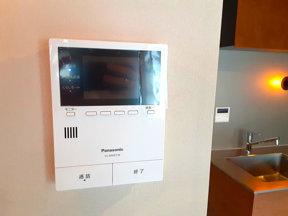 芝樋ノ爪1丁目戸建のセキュリティ|モニター付きインターホン