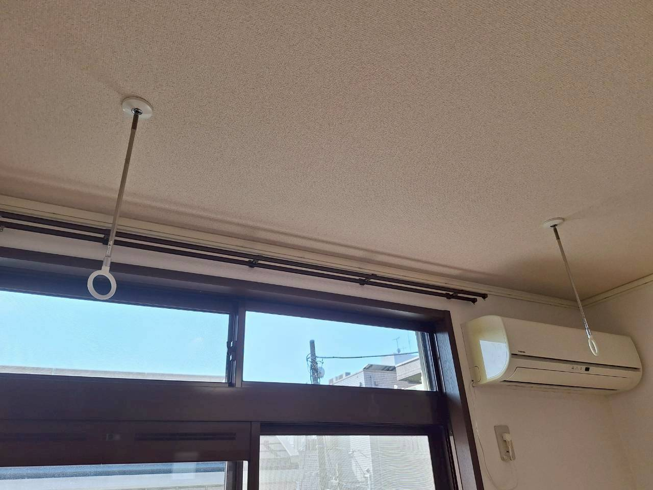 シティハイム　ブランシュの居間・リビング|★2口コンロもおけます★