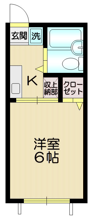 シティハイム　ブランシュの間取り