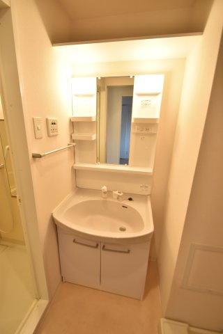 大阪市城東区鴫野西１丁目の賃貸マンションの洗面所