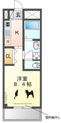 モンノールの間取り
