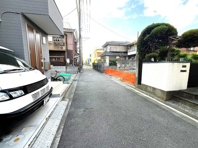 新築戸建　全2棟　2号棟　（川崎区大島5丁目）の前面道路含む現地写真|前面道路含む現地写真です