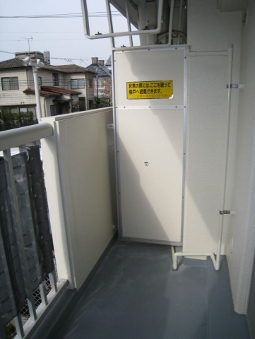 第６みぞたコーポのバルコニー