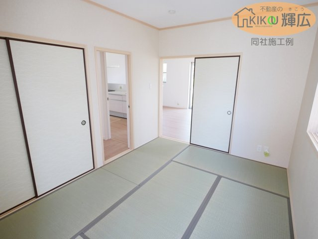 【和室】 | 明石市第12大久保町山手台（全2）2号棟未入居 | 同社施工例です。