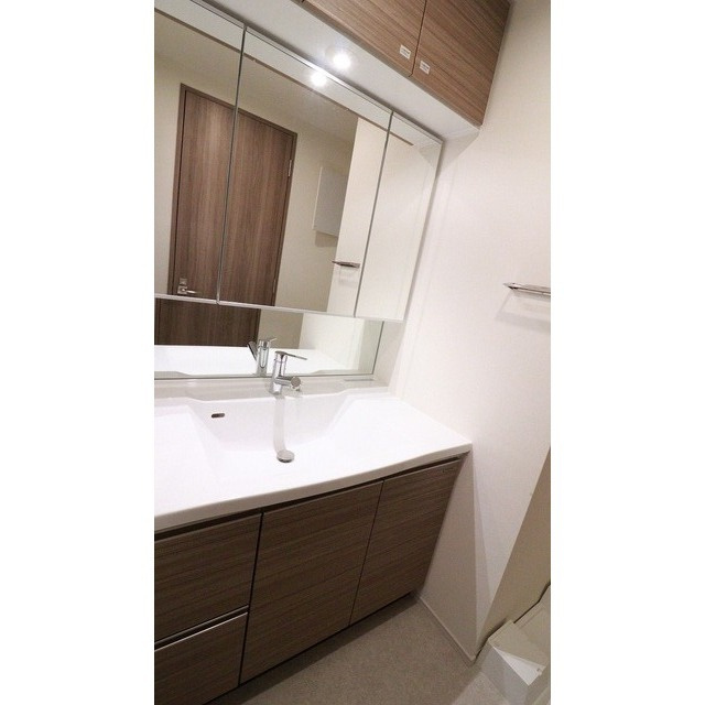 シェフルール新御徒町Ⅱの洗面所