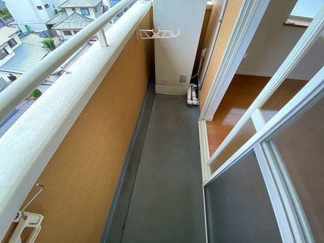 オレンジハウスのバルコニー|バルコニーがあります