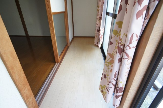 【バルコニー】 | コーポ天明 | 室内干しスペース