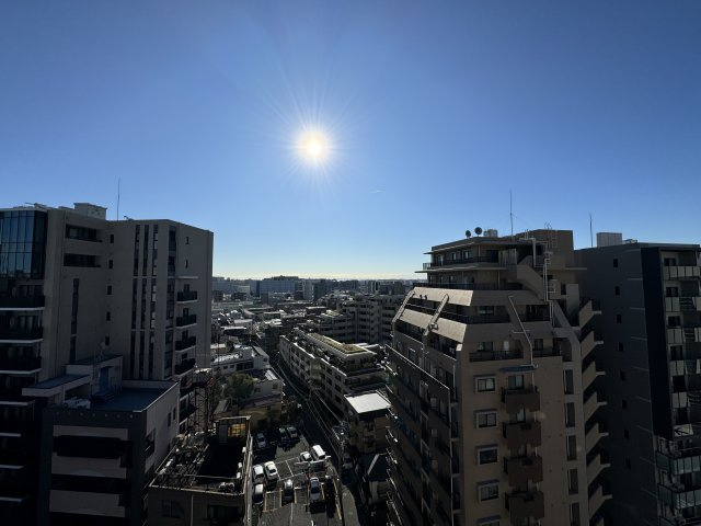 藤和シティホームズ大井町駅前の展望|14階建ての13階mにつき開放的な眺望が望めます