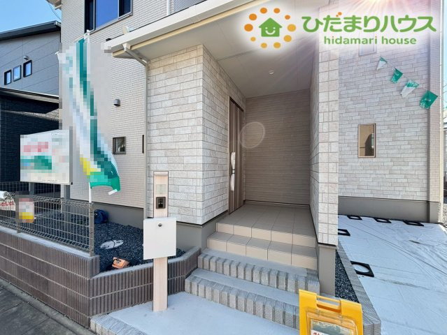 滑川町月の輪　第2期　新築一戸建て　ワイウッドコート　02のエントランス