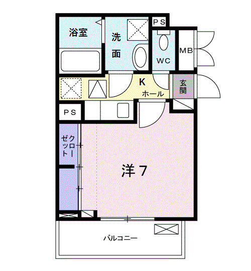ロンガヴィータ和泉の間取り