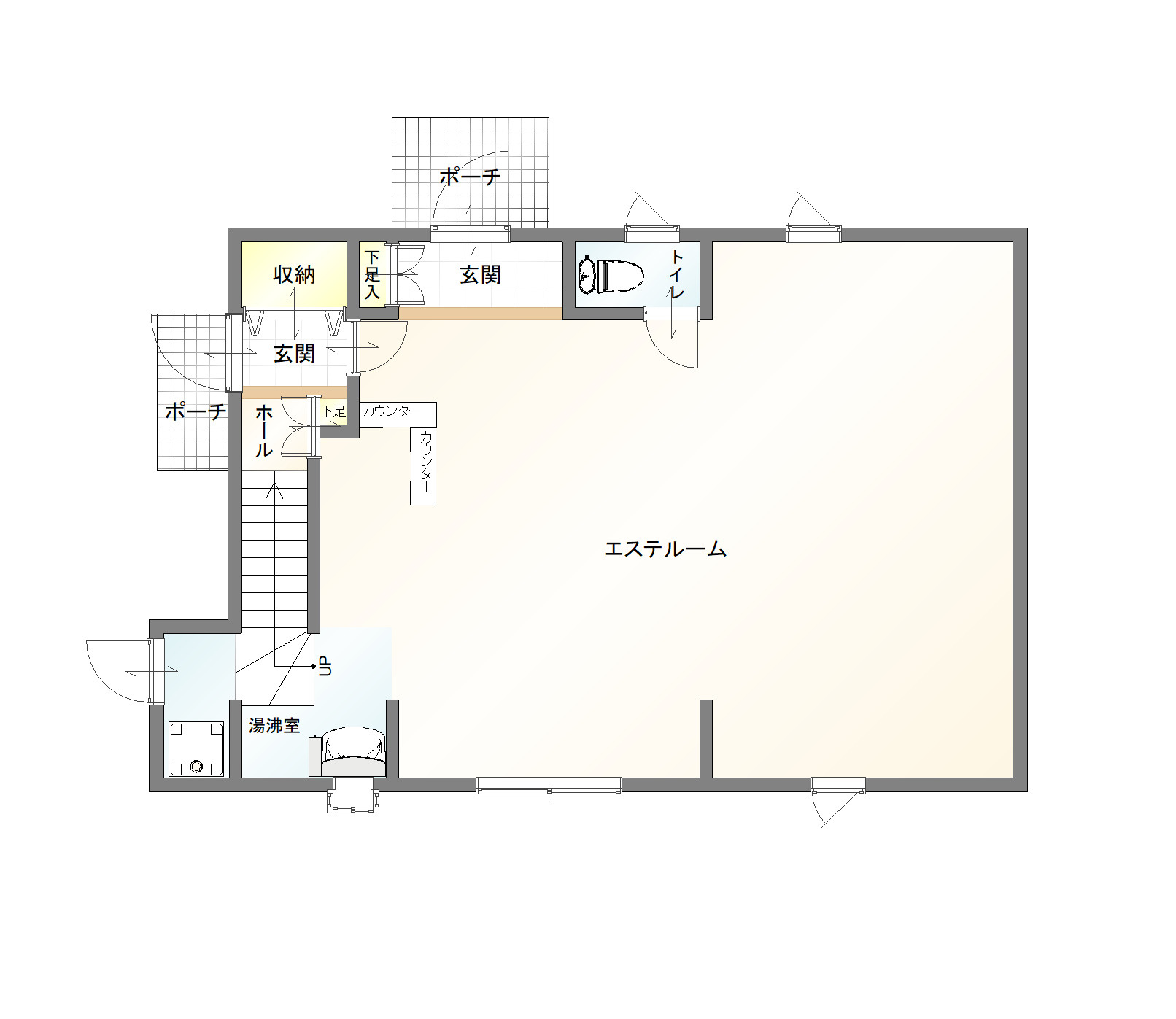 光の森　店舗付き住宅