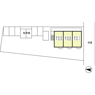 【区画図】 | まるまハイツ