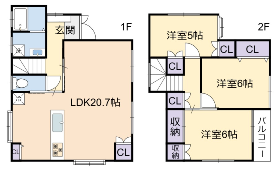 中古　八千代市八千代台の間取り|＊当日ご案内可＊ご希望の物件まとめてご案内！弊社が掲載していない物件でもOK♪お気軽にご相談ください ♪お電話でのお問合わせがスムーズ♪