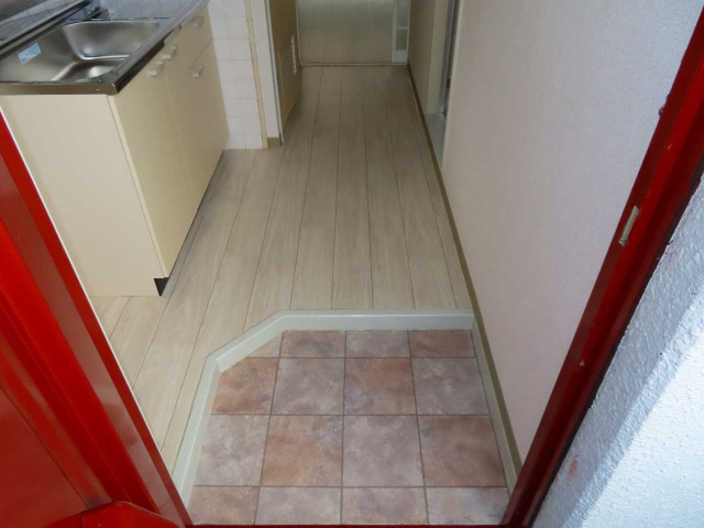 ラ・ヴィJKの玄関|玄関です