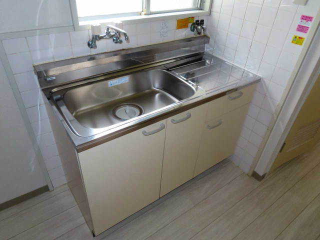 ラ・ヴィJKのキッチン|お料理しやすいキッチンです