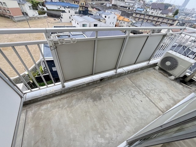 ＥａｓｔＷｏｏｄ牛田のバルコニー|広々としたバルコニーです