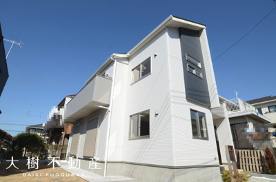 【外観】 | 海老名市国分寺台5丁目 新築戸建て 全1棟【仲介手数料無料】 | 建物完成しました！！内見可能です♪