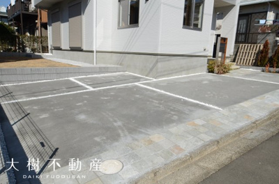 【駐車場】 | 海老名市国分寺台5丁目 新築戸建て 全1棟【仲介手数料無料】