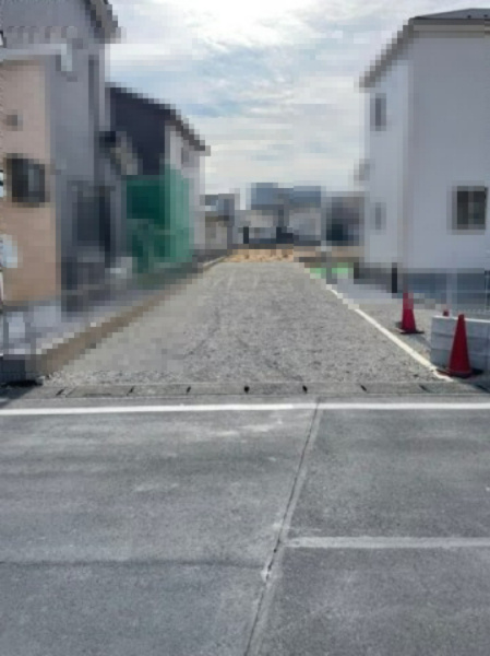 【土地】川越市小堤建築条件無し売地の外観|物件の入口