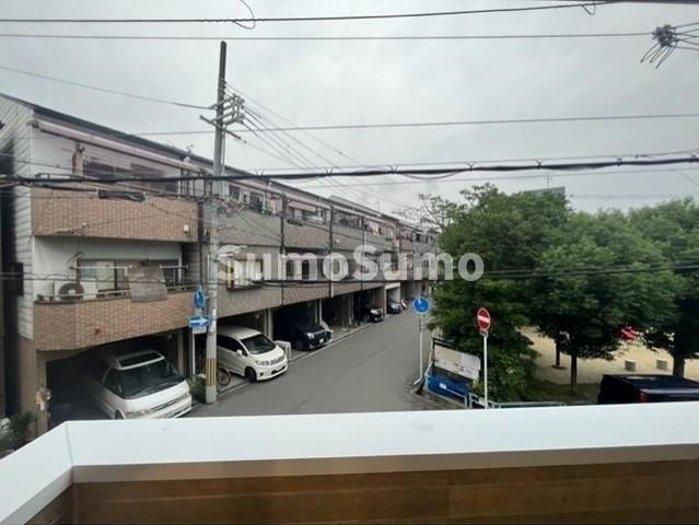大阪市西淀川区歌島１丁目のアパートの展望