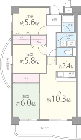 【間取り】 | グランリジェール