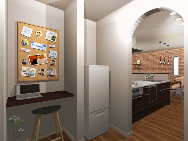 和歌山市園部売土地の外観パース