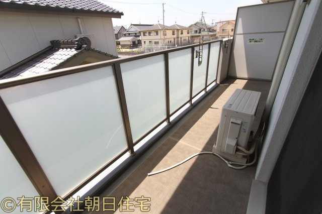 チェリーツリータウンのバルコニー