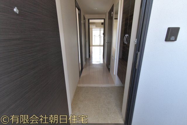 チェリーツリータウンの玄関