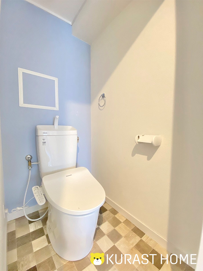 桂川ハイツ4号棟　1階のトイレ