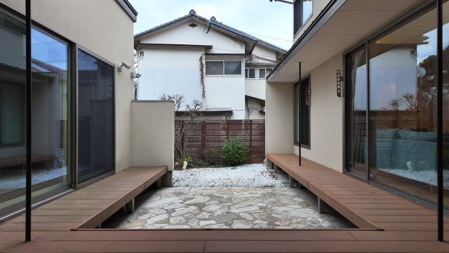 【中古戸建】城南区七隈8丁目の庭