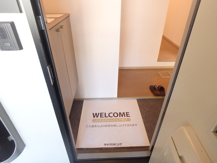 スカイハウス　Aの玄関