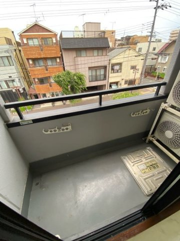 ハイツ兵庫のバルコニー