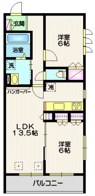 ＦＯＲＥＳＴ　ＨＩＬＬＳ　Ⅰの間取り|★開放感のある綺麗な間取り★