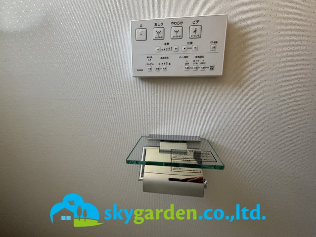 厚木市温水　未入居戸建　全1棟1号棟のトイレ