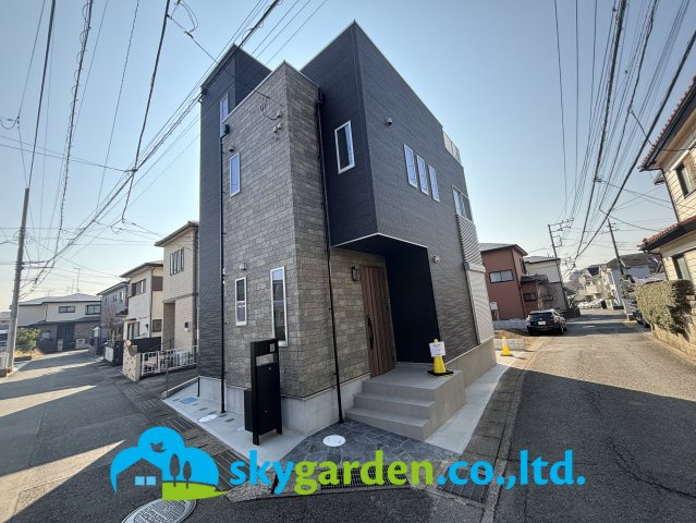 厚木市温水　新築戸建　全1棟1号棟の外観