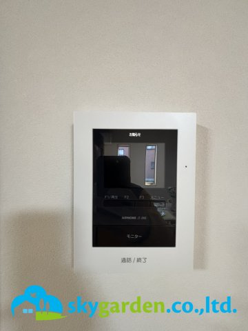 厚木市温水　新築戸建　全1棟1号棟の防犯設備