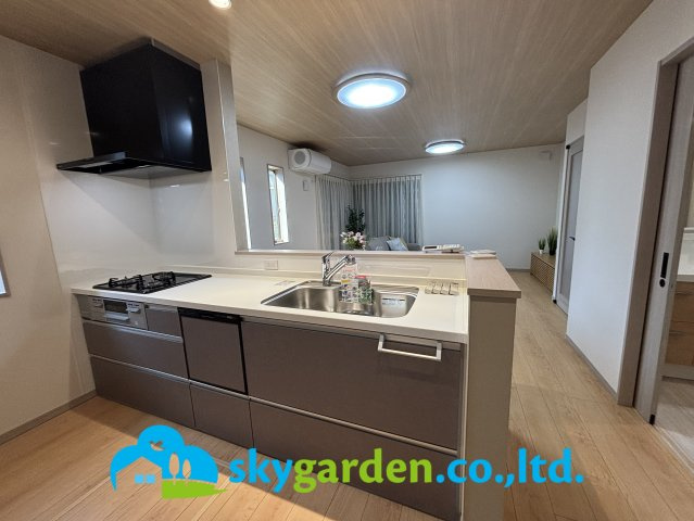 厚木市温水　新築戸建　全1棟1号棟のキッチン