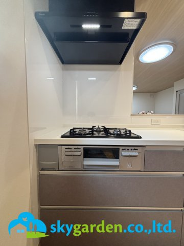 厚木市温水　未入居戸建　全1棟1号棟のキッチン
