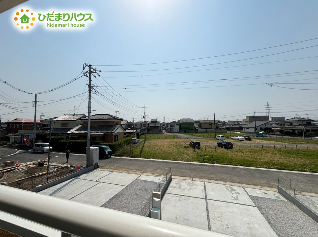 深谷市稲荷町北　第2　新築一戸建て　リーブルガーデン　07の展望|前面に建物がありません！開放感がありますね(*^^*)

