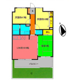 桶川市鴨川　中古マンションの画像