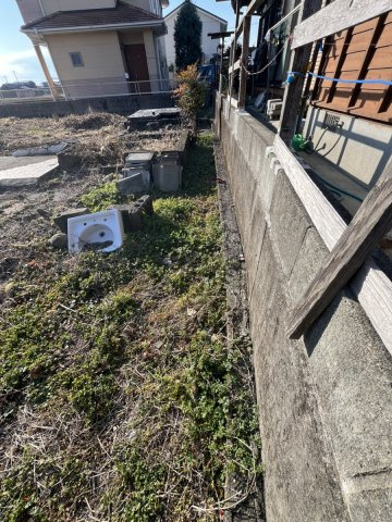 古閑浜町売り土地の外観