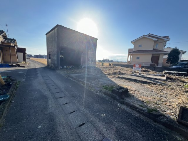 古閑浜町売り土地の外観