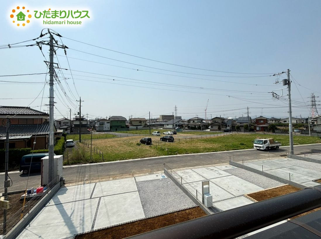 深谷市稲荷町北　第2　新築一戸建て　リーブルガーデン　08の展望|前面に建物がありません！
開放感がありますね(*^^*)
