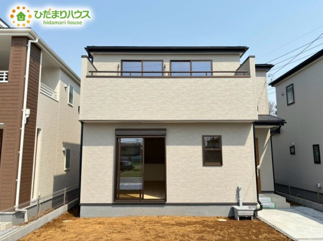 深谷市稲荷町北　第2　新築一戸建て　リーブルガーデン　08の外観|南西向きにつき日当たり良好◎